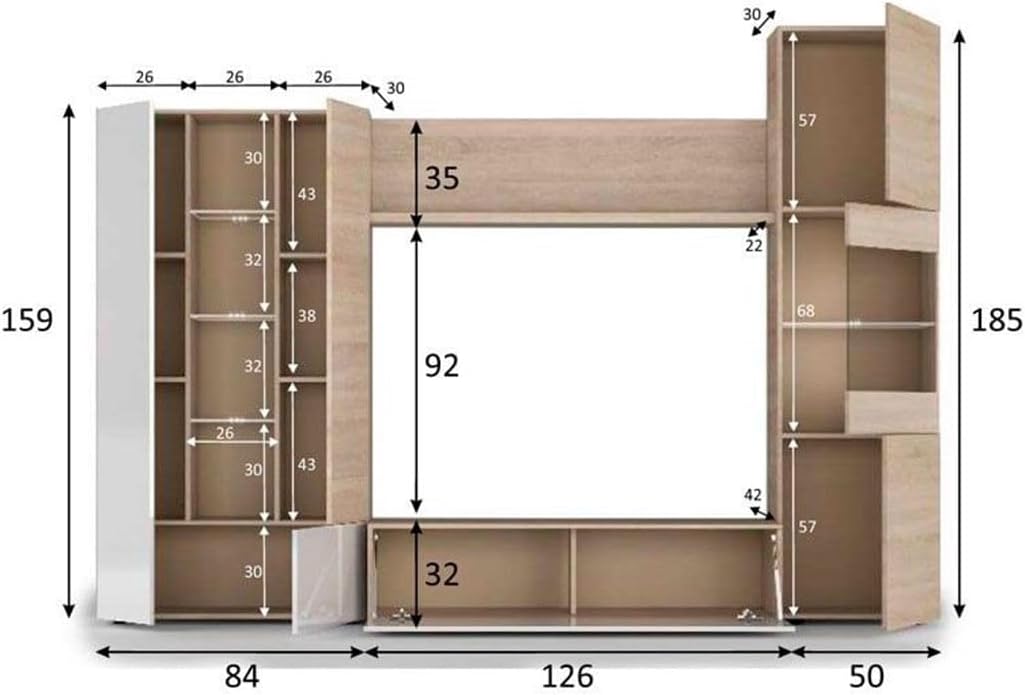 Mueble televisión, Modelo Essential