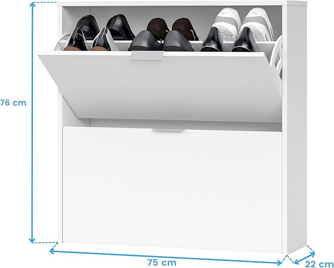 Zapatero de 2 puertas