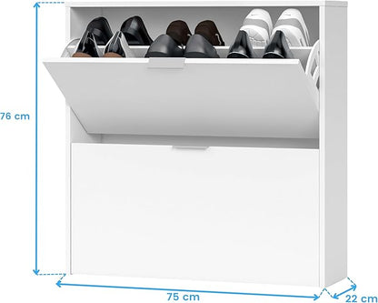 Zapatero de 2 puertas