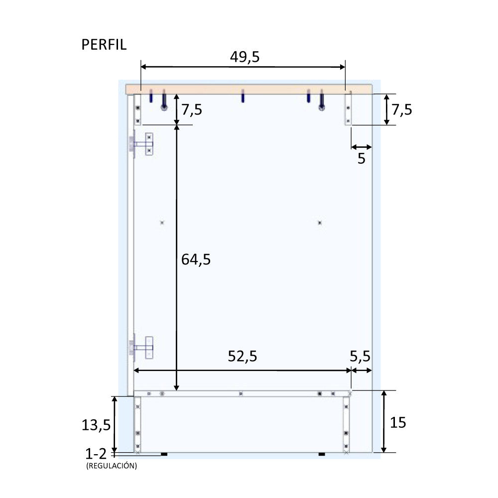 Mueble Bajo para Fregadero Kira 80 cm